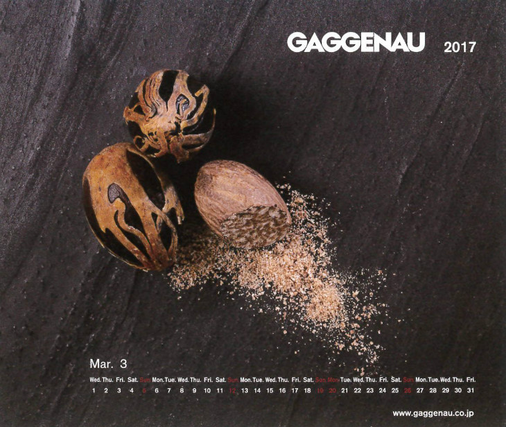 Gaggenau Calendar(ガゲナウ　カレンダー) 2012.3