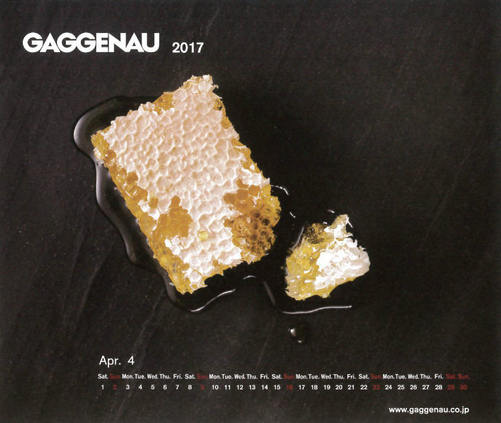 Gaggenau Calendar(ガゲナウ　カレンダー) 2016.4